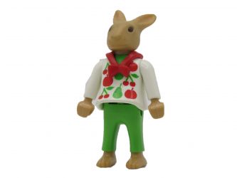 Hase Frau Eiersammeln