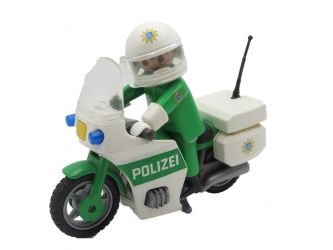 Polizei Motorrad Set