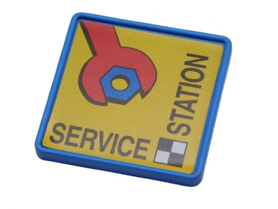Werbeschild quadratisch Werbeschild quadratisch