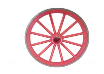 Rad hinten Kutsche Hochzeit