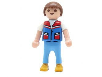 Kind Junge Ponywagen