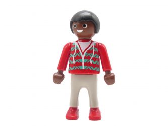 Kind Junge Schulbus Pony Farm