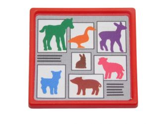 Schild 30x30 mm