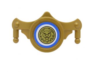 Schild Dekor Quadriga Streitwagen