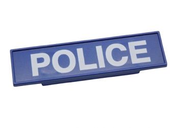 Eingangsschild Police Eingangsschild Police