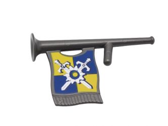 Trompete Horn mit Fahne