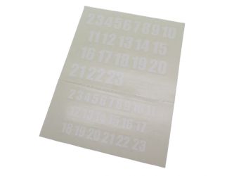 Aufkleber Fussballspieler